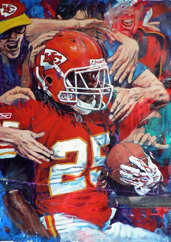Jamaal Charles Kansas City Chiefs fine art print