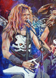 Metallica fine art print featuring Metallica - Version B