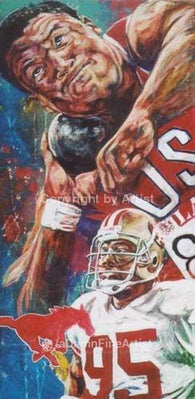 Michael Carter autographed limited edition print