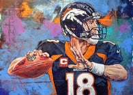 Peyton Manning - Denver Broncos fine art print