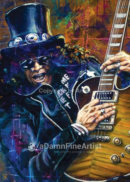 Slash fine art print with limited edition canvas giclee print
