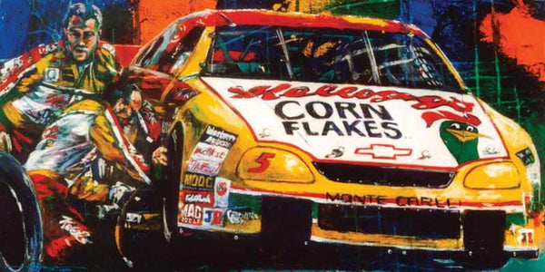 Terry Labonte autographed limited edition print