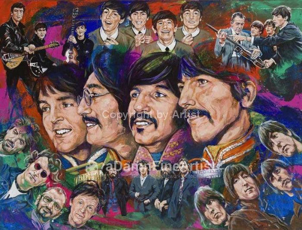 The Beatles - A Day in Our Lives fine art print – aDamnFineArtist.com