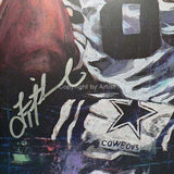 Troy Aikman autographed limited edition print