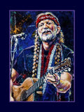 Willie Nelson: Country Music Legend in Color fine art print and giclee